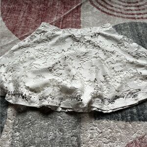 Aeropostale Ivory Lace Skirt